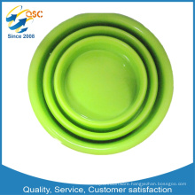 High Quality colorful OEM Collapsible Silicone Cup